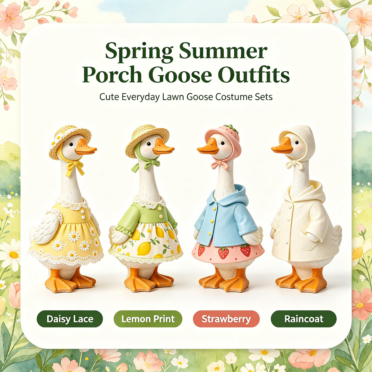 The Complete Guide to Dressing Your Porch Goose for Every Season