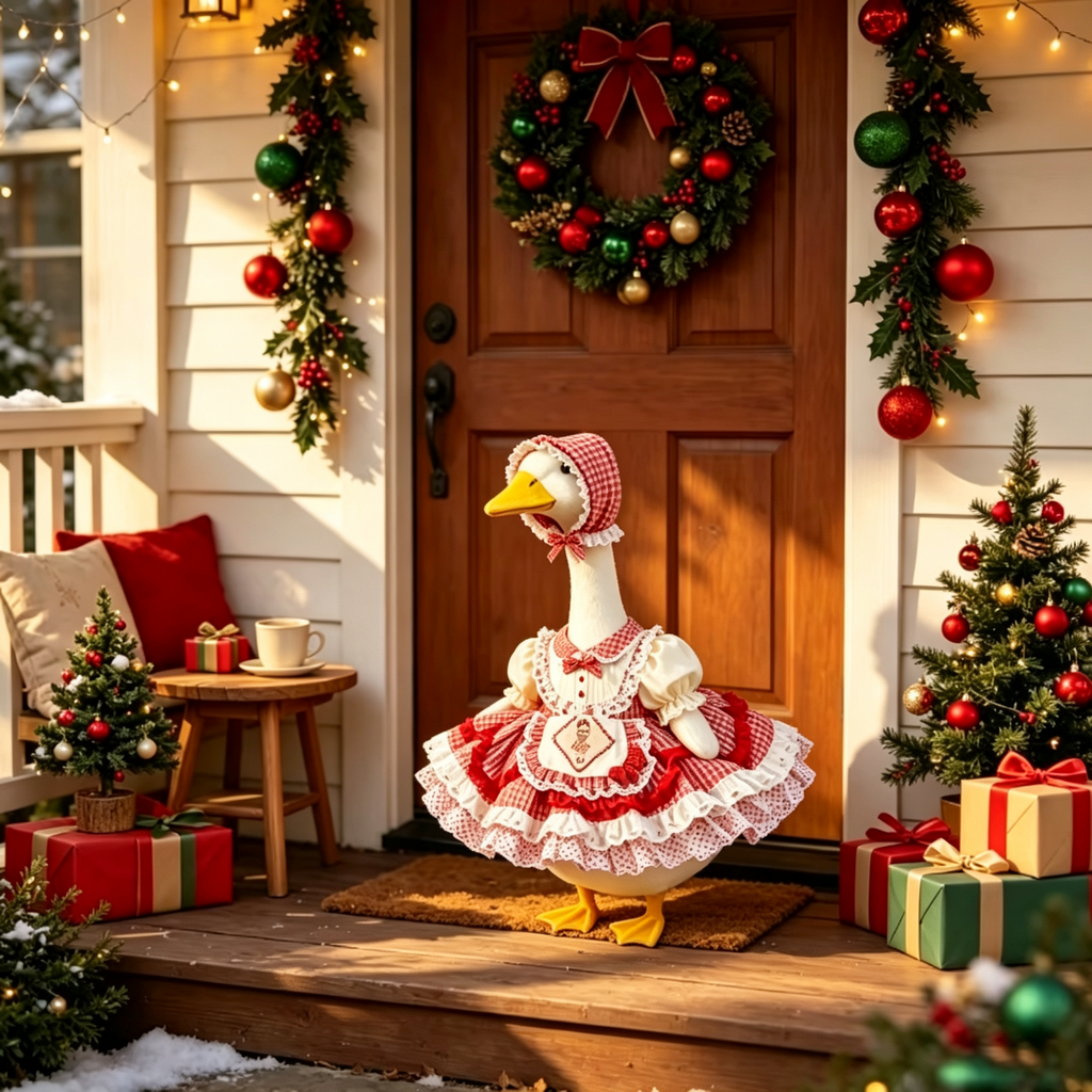 Goose Outfits Porch Summer Outfit Clothes Lolita Dress Christmas Holiday