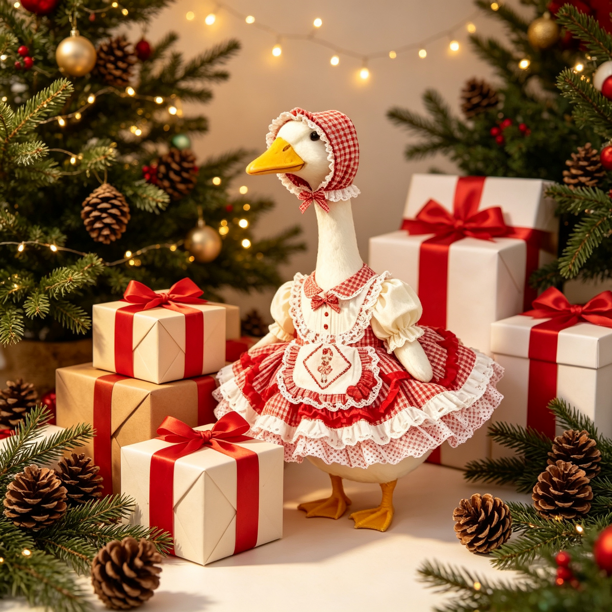 Goose Outfits Porch Summer Outfit Clothes Lolita Dress Christmas Holiday